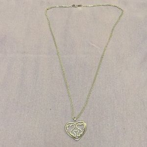 Jane Seymour Lovely Open Heart Necklace